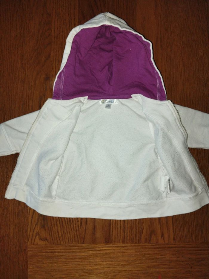 Sweat zippé à capuche - photo numéro 3
