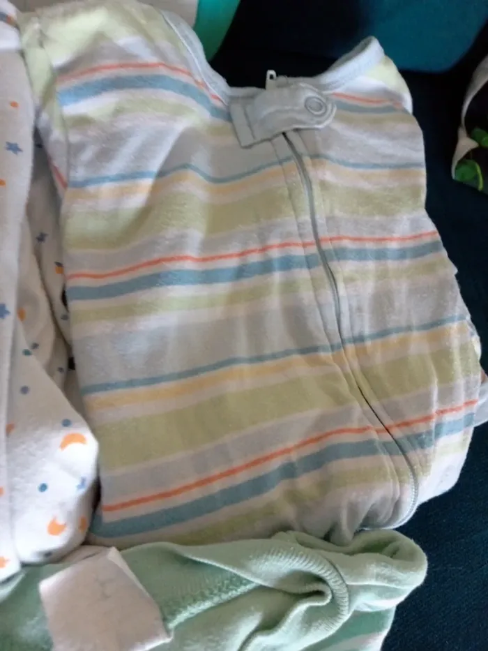 Lot de 3 pyjamas grenouillères 24mois - photo numéro 4