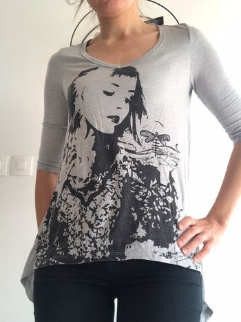 Tee-shirt manches 3/4 LMV taille 36