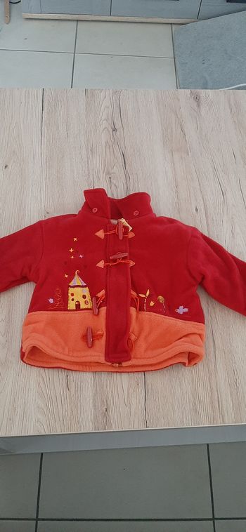 Manteau 12mois rouge