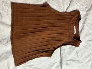 Top marron Zara