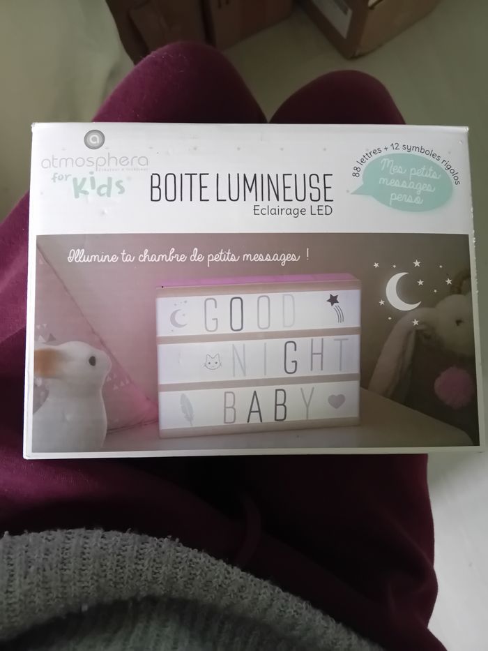 Boite lumineuse - photo numéro 3