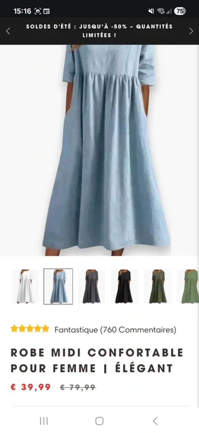 Robe légère - photo numéro 3
