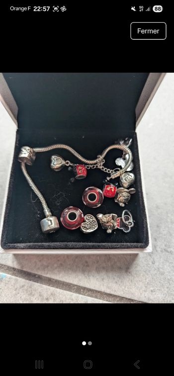 Bracelet charm Mickey