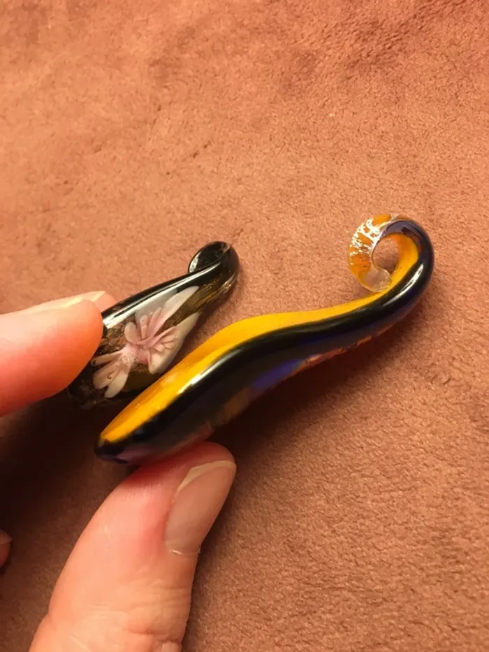 Pendentif en verre soufflé - photo numéro 9