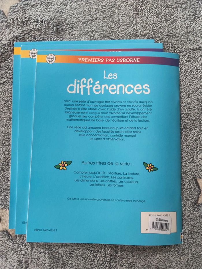 Livre d'activités/ les différences - photo numéro 2
