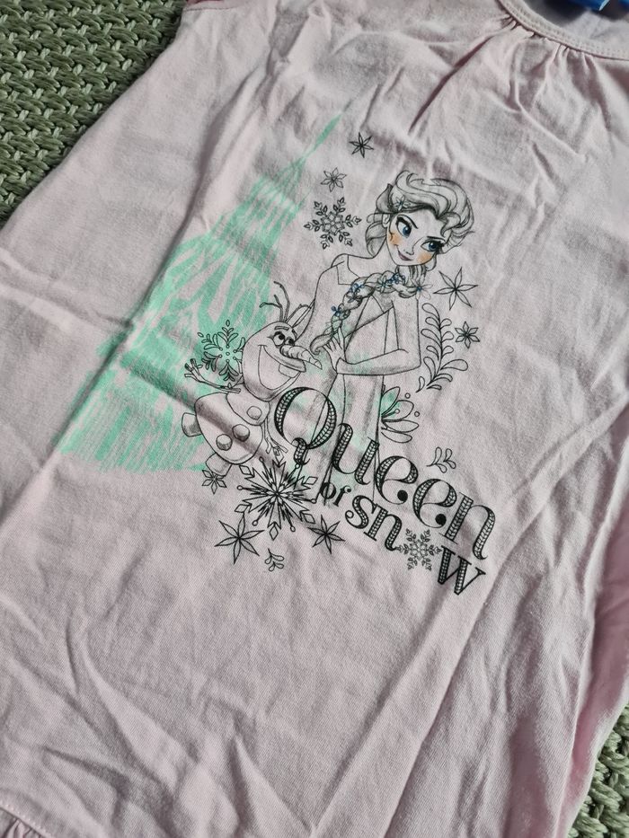 Robe rose clair "reine des neiges" - 4/5ans - photo numéro 4