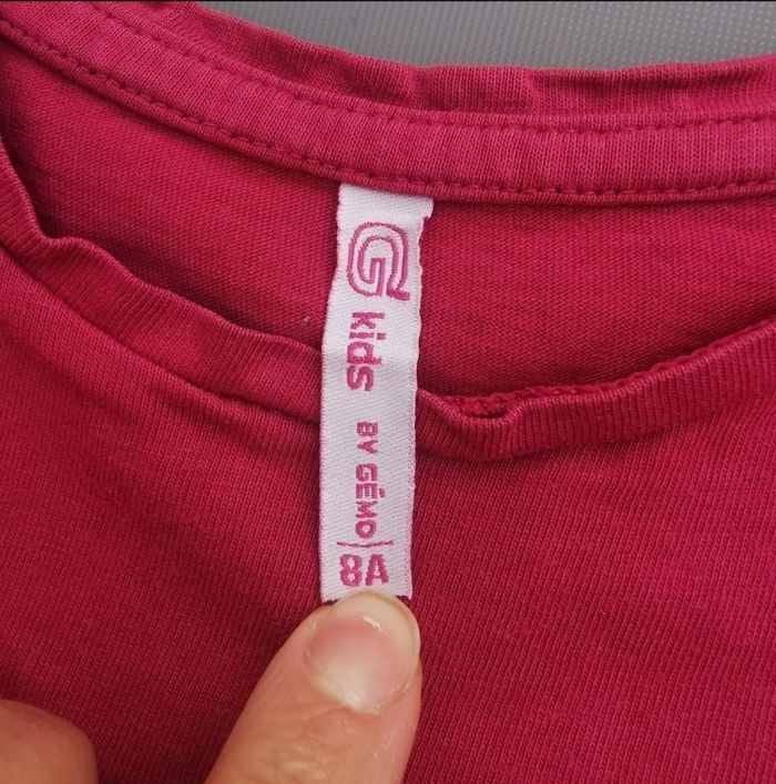 Tee-shirt ML 8 ans fille Gémo - photo numéro 3