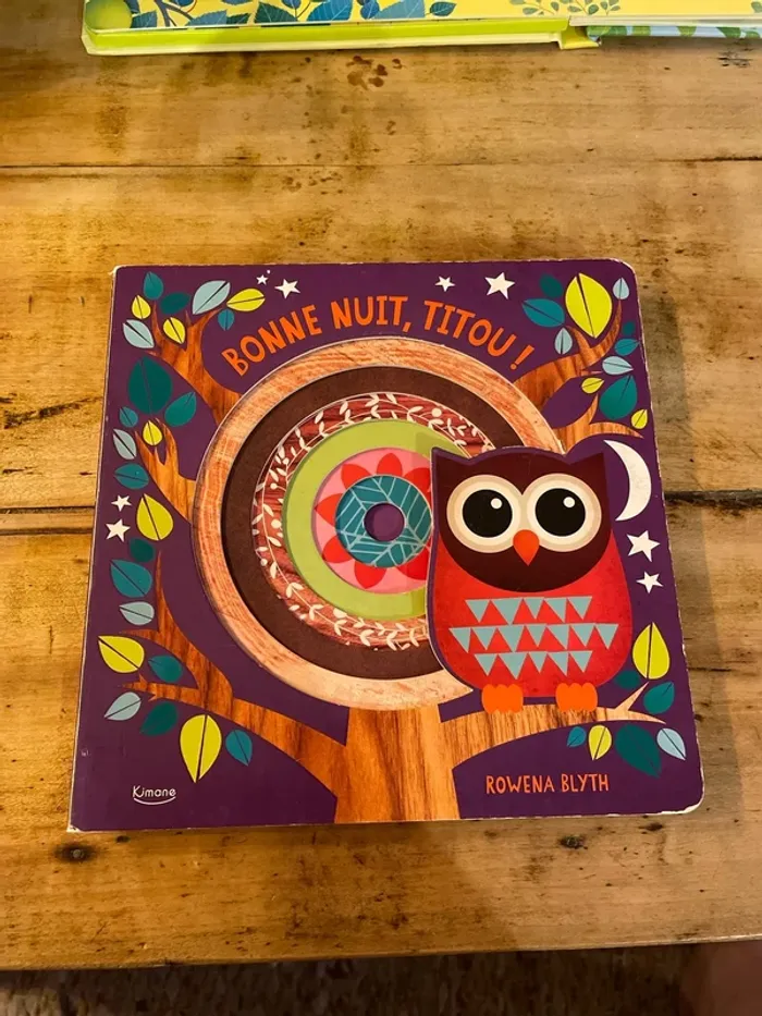 Livre bonne nuit Titou