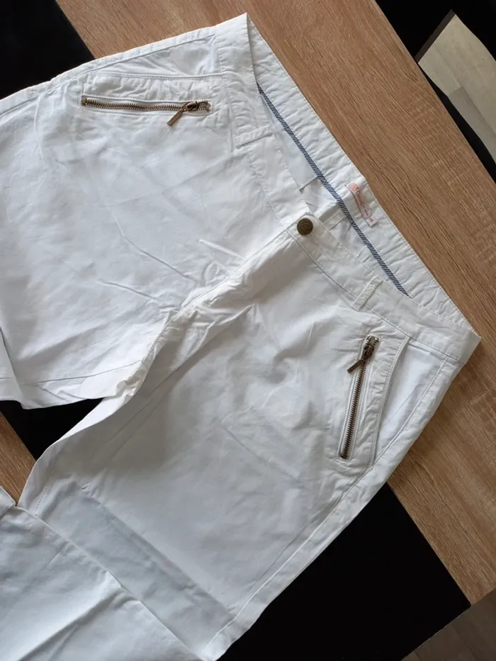 Panta-court blanc T46 - photo numéro 3