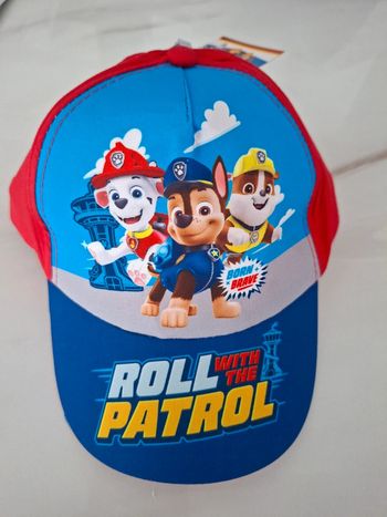 Casquette Pat Patrouille neuve taille 52 avec étiquette