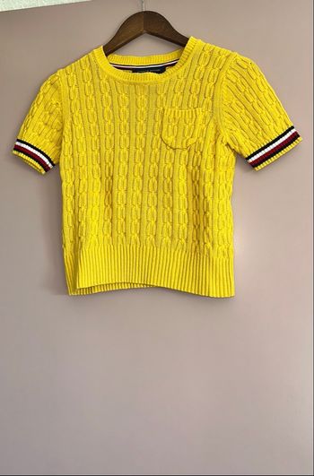 T-shirt court Tommy Hilfiger - taille XS - 100% coton