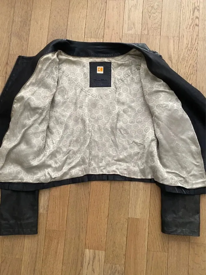 Perfecto en cuir Boss Orange taille 38 - photo numéro 7