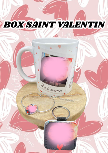 💘 BOX SAINT-VALENTIN PERSONNALISABLE – CADEAU D’AMOUR 💘
