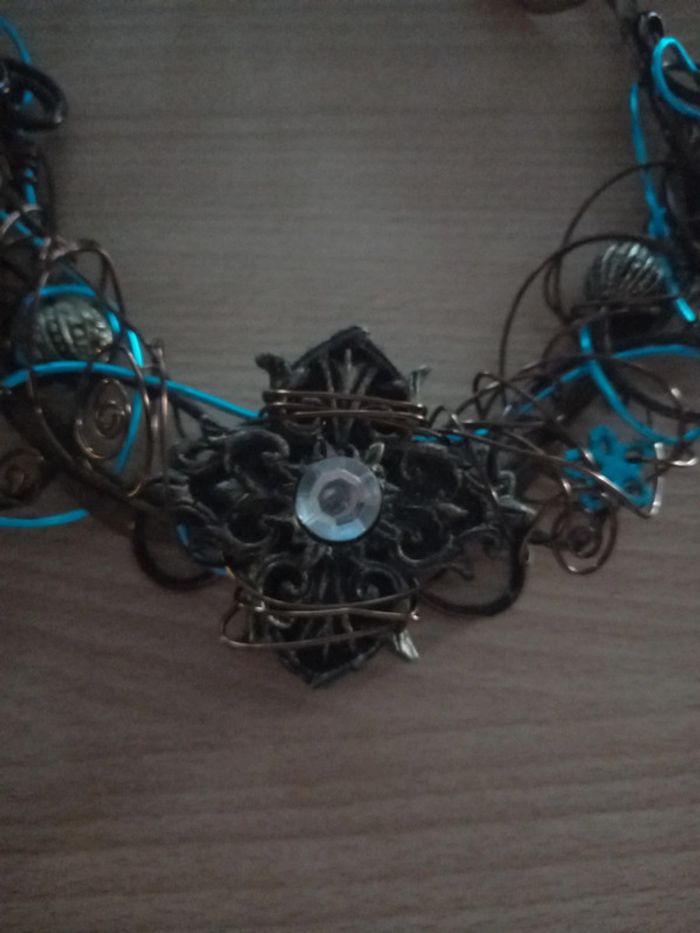 💝Collier fantaisie artisanal - photo numéro 5