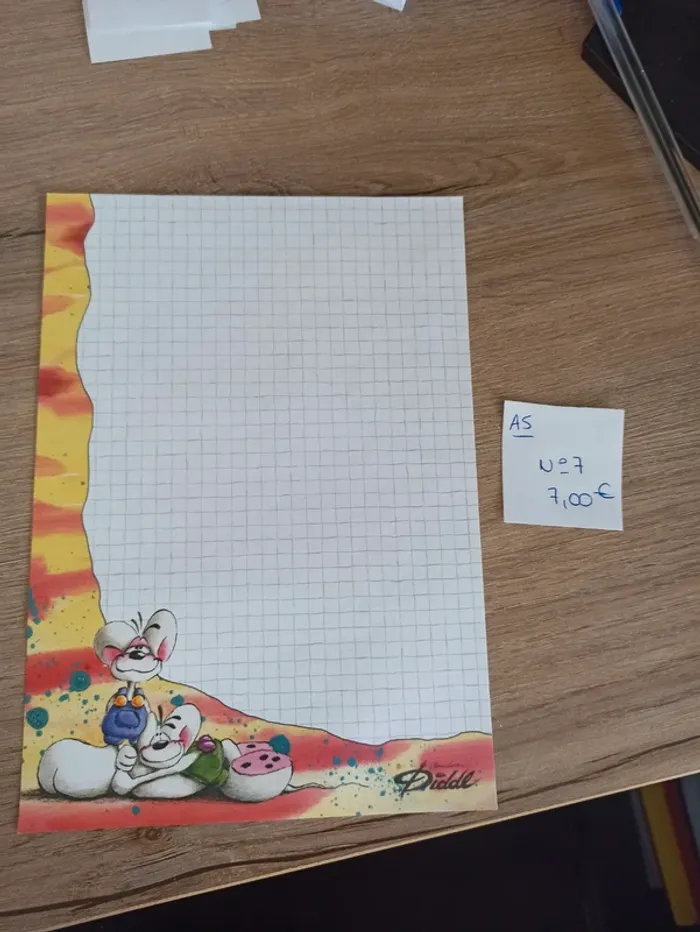 Feuille Diddl A5 7 7,00€