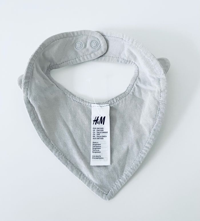 2 bavoirs bandana H&M - photo numéro 5