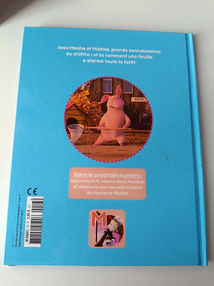 livre l'ABC misha et michka chiffre 1 - photo numéro 2