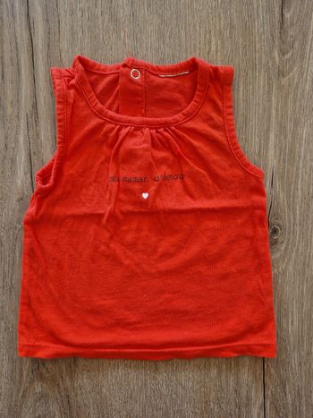 Débardeur 1 mois