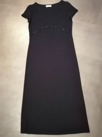 Robe noire Griffe Tricot Trend