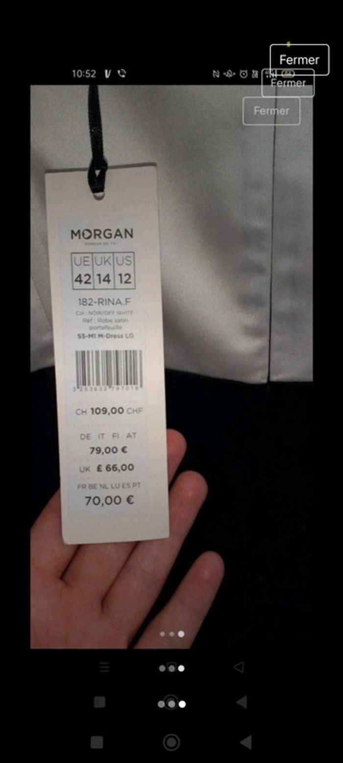 Robe noir blanc - photo numéro 3