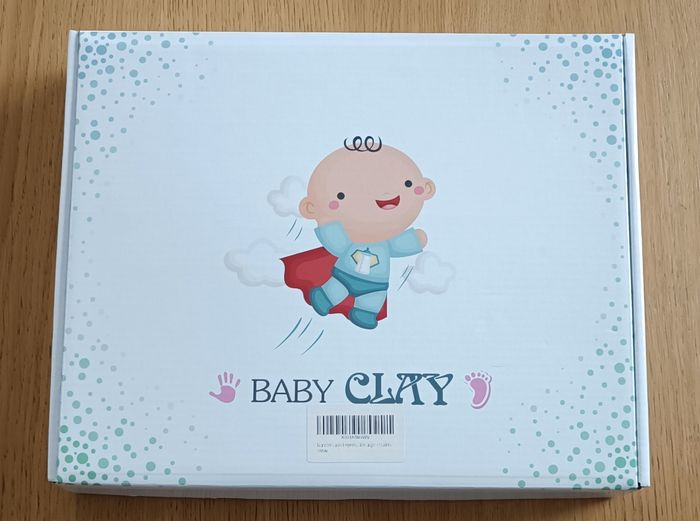 NEUF : coffret kit empreinte argile bébé