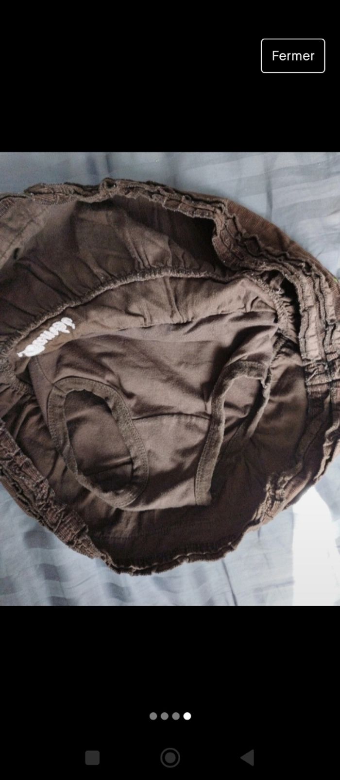 Jupe Bambi taille 4-6 mois 68 cm H&M - photo numéro 4