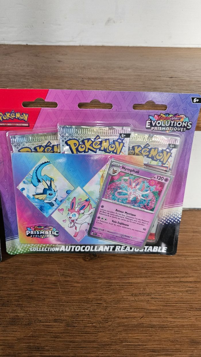 Tripack pokemon Prismatique 8.5 - photo numéro 2