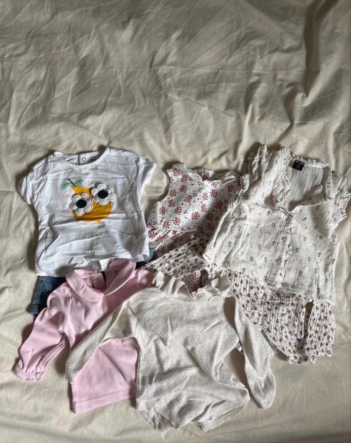 Lot de vêtements taille 6M