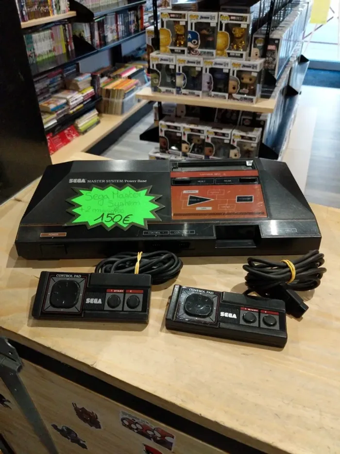 Sega Master System + 2 manettes + Alex Kidd
