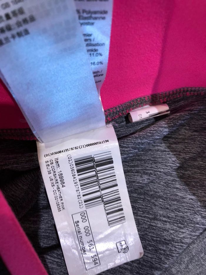 Corsaire de sport Oxylane taille 38 - photo numéro 5