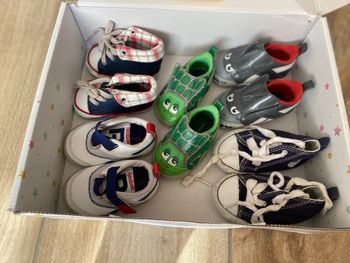 Coffret chaussures naissance garçon