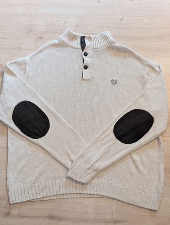Pull Chaps (Ralph Lauren) Taille XL/G Crème
