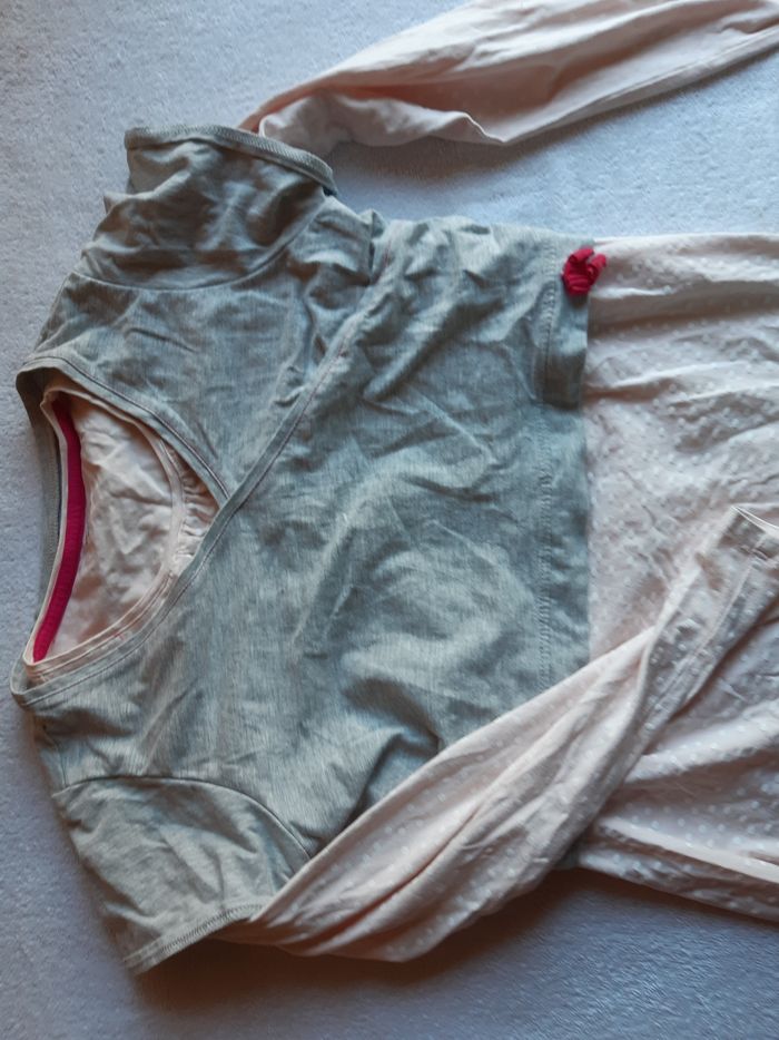 Robe manches logues.