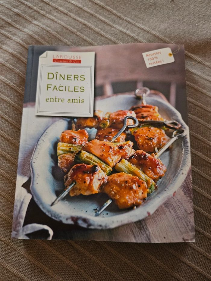 Livre Dîners faciles entre amis