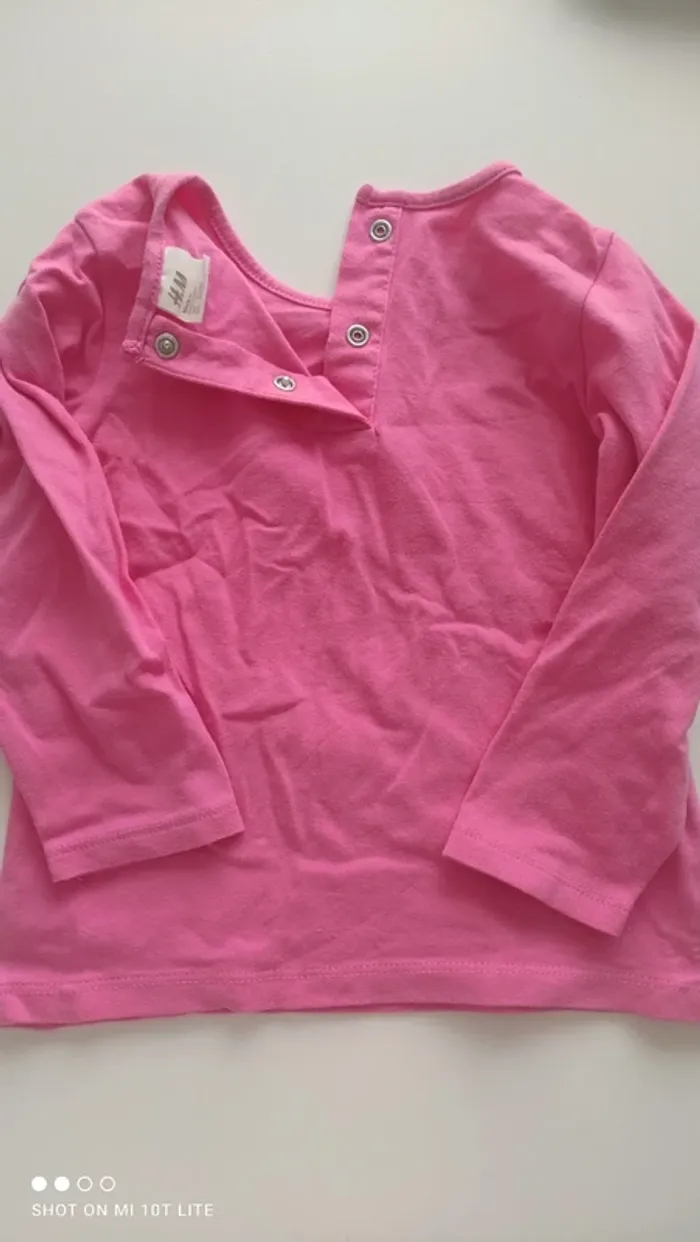 Tee shirt rose H&M - photo numéro 3