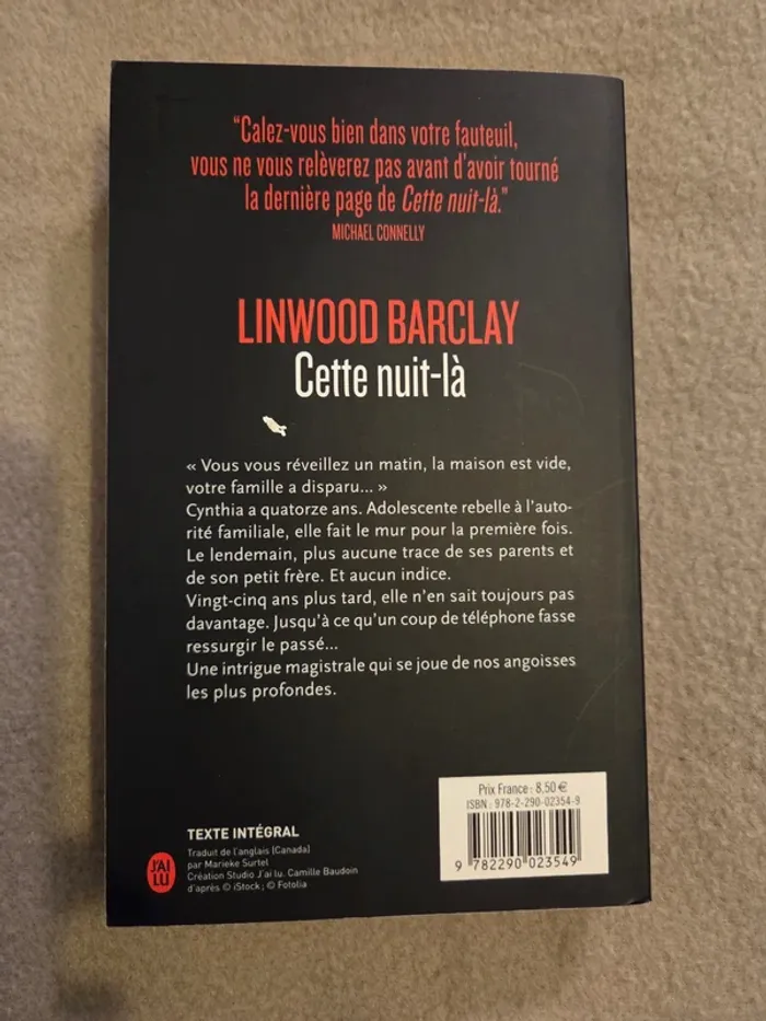Cette nuit-là de Linwood Barclay - photo numéro 2