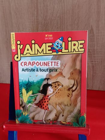 J'aime lire, n° 545 : Crapounette, artiste à tout prix