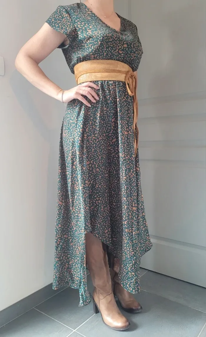 Robe LPB asymétrique fluide taille S - photo numéro 2