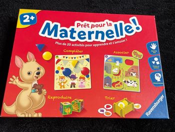Jeu de préparation à la maternelle