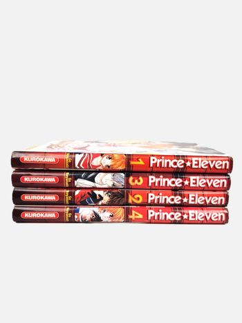 Lot 4 Mangas Prince Eleven Tomes 1 à 4 FR