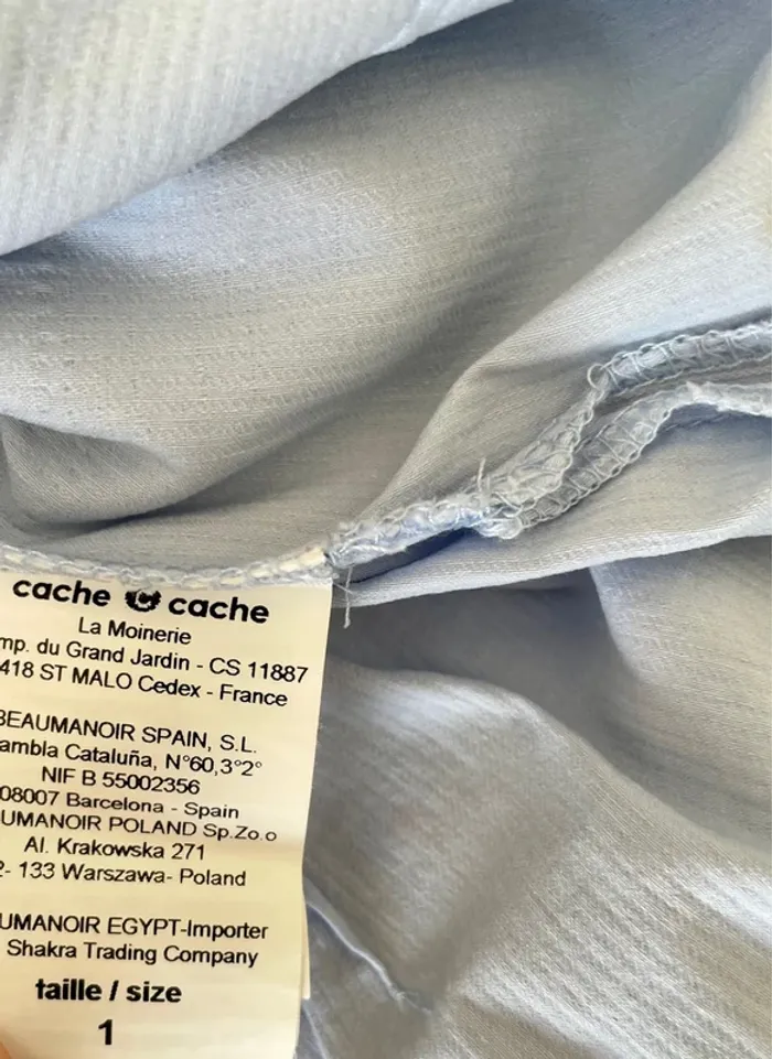 #Chemise Cache cache 🍀 - photo numéro 8