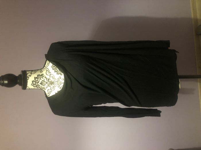 Kiabi Maternité - Gilet porte feuille noire large