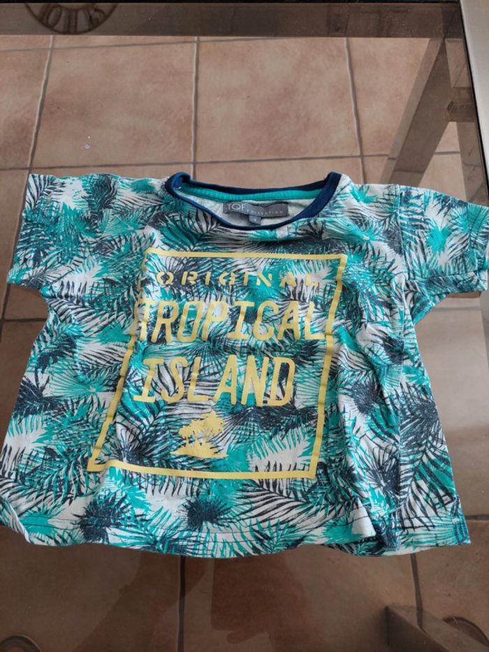 T shirt tropical island