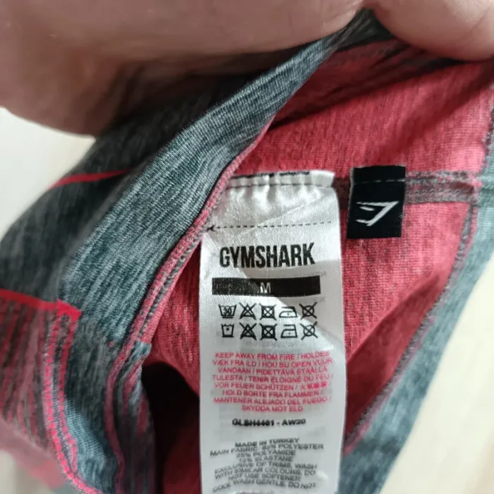 Short gymshark femme gris rose M - photo numéro 4