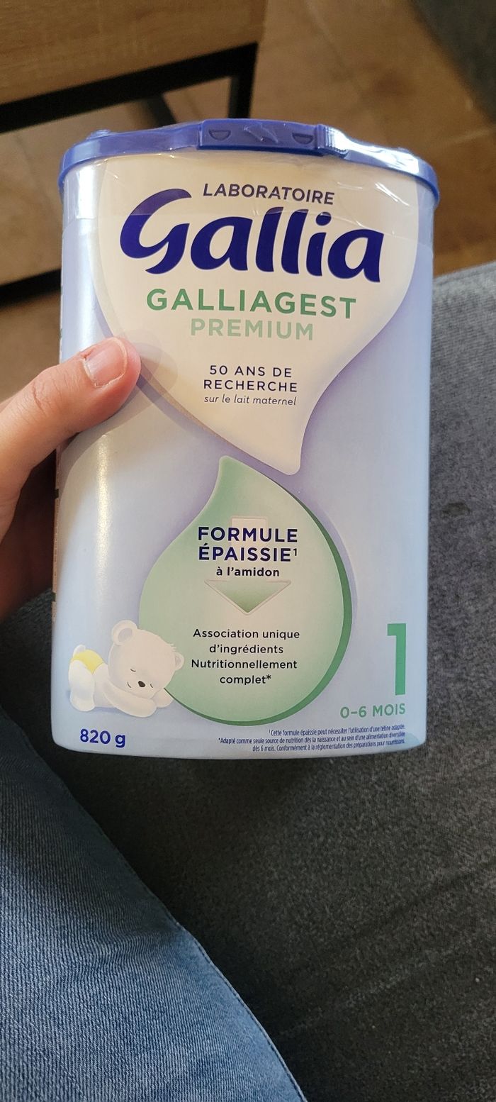 Lait Galliagest prenium 1er âges