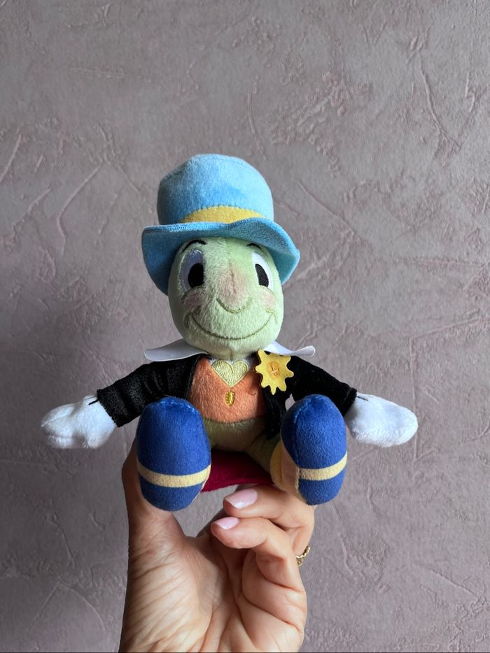 Peluche épaule / shoulder Jiminy Cricket/ Pinocchio