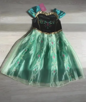 Robe Anna Frozen 5/6 ans