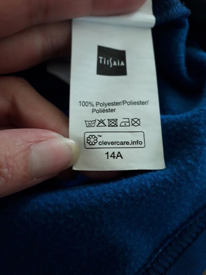 Veste garçon de sport tissaia 14 ans parfait état - photo numéro 2