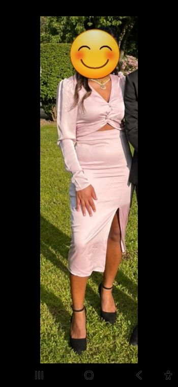 Robe de soirée satin